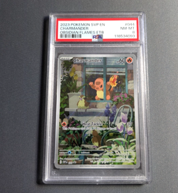 2023 Pokemon SVP EN Charmander #044 tcg english promo Obsidian Flames - PSA 8 - Image 1