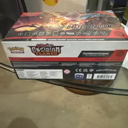 Pokemon TCG: Obsidian Flames Build and Battle Stadium - Factory Sealed - Image 2