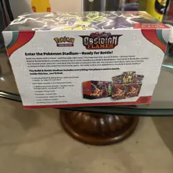 Pokemon TCG: Obsidian Flames Build and Battle Stadium - Factory Sealed - Image 5