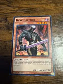 Yu-Gi-Oh!Dark Grepher SDPD-EN017 Structure Deck: Pendulum Domination 1st Edition - Image 1