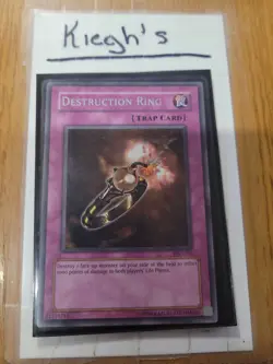 Yugioh - Destruction Ring - Rare *IOC-101* - Image 1