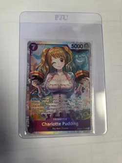 Charlotte Pudding PRB02-010 SR ONE PIECE Card The Best 2 - ONE PIECE ENGLISH - Image 3
