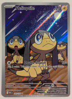 Helioptile - 143/132 - Illustration Rare - Mega Evolution - NM - Pokemon Card - Image 1