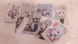 Trading Card Colorful Peach Donukusan Weiss Clear Card Rare Condition - Image 1