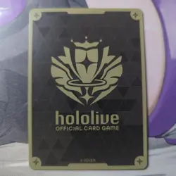 Hololive Trading Card Mori Calliope Quintet Spectrum UR Playable - Image 2