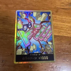 One Piece Don!! Card Koby Gold Frame The BEST Vol.2 Trading Card Near Mint - Image 1