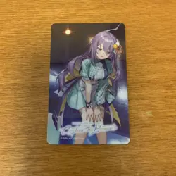 Hololive Taiwan Limited Moonahoshinova IPASS Card Holo 5th Fest Trading - Image 1