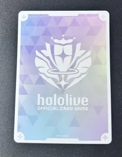 Hololive Trading Card Utauta Pekora Enchant Regalia Holo No Major - Image 2