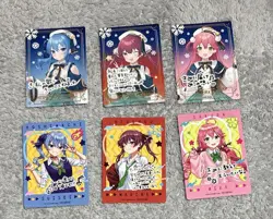 Hololive Trading Card Sakura Miko Marine Suisei Limited Voice - Image 1