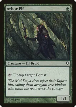 Arbor Elf Worldwake NM MTG - Image 1