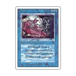 WOTC MtG Unlimited Feedback (C) VG - Image 1