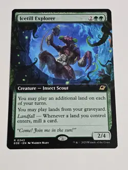 MTG: Edge of Eternities #343 Icetill Explorer (Extended Art) - Image 1