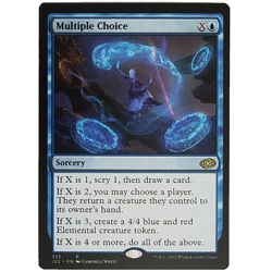 x1 Multiple Choice J22 MTG M/NM Blue Rare Sorcery Jumpstart 2022 TCG CCG - Image 1