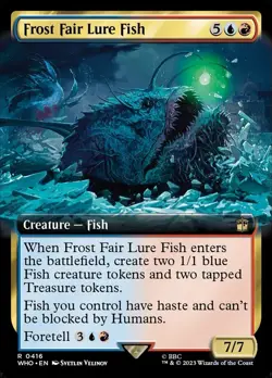 🧙Frost Fair Lure Fish R 1007 Surge Foil WHO Dr Who MTG - Image 1