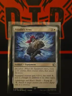 Magic The Gathering MTG Final Fantasy FIN C 0028 Paladin's Arms NM - Image 1
