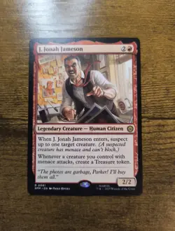 J. Jonah Jameson R 0081 Regular Marvel's Spider-Man MTG NM/M English MTG - Image 1
