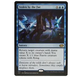 x1 Stolen by the Fae J22 MTG M/NM Blue Rare Sorcery Jumpstart 2022 TCG CCG - Image 1