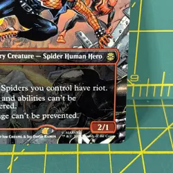 MTG Spider-Punk 0207 Borderless Non-foil Marvel's Spider-Man Magic the Gathering - Image 5