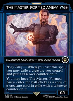 🧙The Master, Former Anew R 0542 Foil WHO Dr Who MTG - Image 1