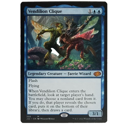 x1 Vendilion Clique J22 MTG M/NM Blue Mythic Legendary Creature Faerie Wizard - Image 1