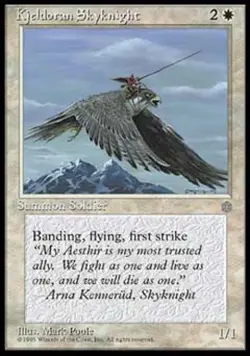 Kjeldoran Skyknight - Light Play MTG Ice Age - Image 1