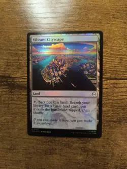 Vibrant Cityscape (Foil) C 0188 Marvel's Spider-Man NM/M Condition MTG - Image 1