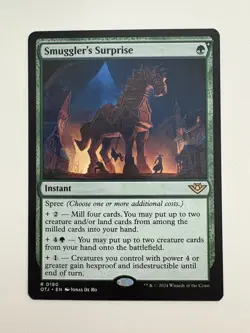 Smuggler’s Surprise MTG Magic the Gathering Card NM Near Mint OTJ - Image 1