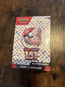 Pokemon TCG Scarlet & Violet 151 Booster Bundle 6 X Booster Packs - New Sealed - Image 1