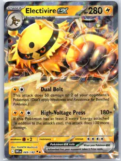 Electivire ex 069/182 Near Mint SV10: Destined Rivals Pokemon Shipnow - Image 1