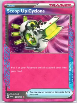 Scoop Up Cyclone 128/131 Near Mint SV: Prismatic Evolutions Pokemon Shipnow - Image 1