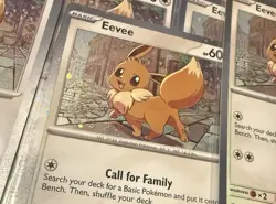 Pokemon TCG Destined Rivals - Eevee SVP 200 Checklane Blister Promo (Cosmo Holo) - Image 3