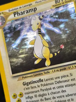 Carte Pokemon Pharamp 1/111 Holo Edition 2 Neo Genesis Wizards FR 2 - Image 4