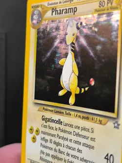 Carte Pokemon Pharamp 1/111 Holo Edition 2 Neo Genesis Wizards FR 2 - Image 5