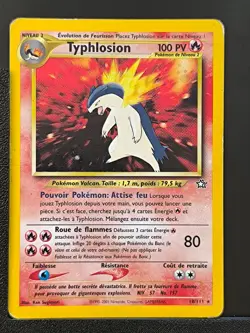 Carte Pokemon Typhlosion 18/111 Holo Edition 2 Neo Genesis Wizards FR - Image 2
