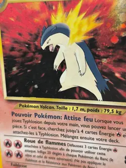 Carte Pokemon Typhlosion 18/111 Holo Edition 2 Neo Genesis Wizards FR - Image 5