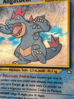 Carte Pokemon Aligatueur 5/111 Holo Edition 2 Neo Genesis Wizards FR - Image 5