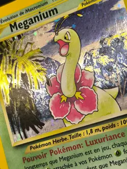 Carte Pokemon Meganium 11/111 Holo Edition 2 Neo Genesis Wizards FR - Image 4