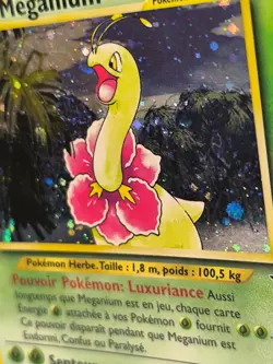 Carte Pokemon Meganium 11/111 Holo Edition 2 Neo Genesis Wizards FR - Image 5