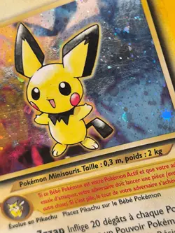 Carte Pokemon Pichu 12/111 Holo Edition 2 Neo Genesis Wizards FR 3 - Image 4