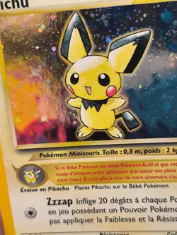Carte Pokemon Pichu 12/111 Holo Edition 2 Neo Genesis Wizards FR 1 - Image 5