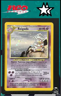 Carte Pokemon Roigada 14/111 Holo Edition 2 Neo Genesis Wizards FR - Image 1