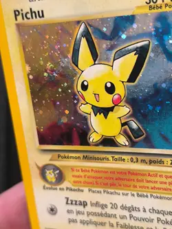 Carte Pokemon Pichu 12/111 Holo Edition 2 Neo Genesis Wizards FR 2 - Image 5