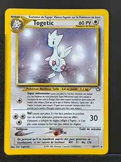 Carte Pokemon Togetic 16/111 Holo Edition 2 Neo Genesis Wizards FR - Image 2