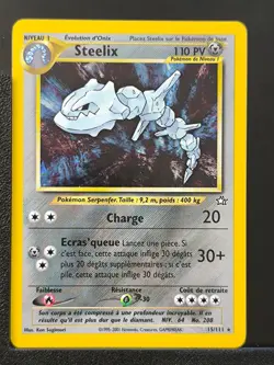 Carte Pokemon Steelix 15/111 Holo Edition 2 Neo Genesis Wizards FR - Image 2