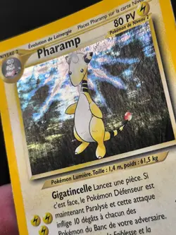 Carte Pokemon Pharamp 1/111 Holo Edition 2 Neo Genesis Wizards FR - Image 5