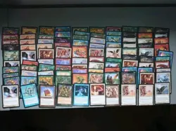 100 Exodus MTG Cards Only Lot. Old Vintage.EXO3 Culling The Weak. Mana Breach - Image 1