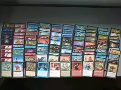 100 Exodus MTG Cards Only Lot. Old Vintage.EXO2 Culling The Weak. Skyscraper - Image 1