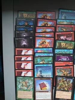 100 Exodus MTG Cards Only Lot. Old Vintage.EXO2 Culling The Weak. Skyscraper - Image 2
