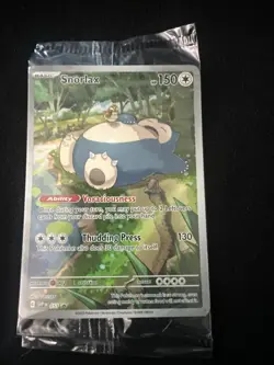 Pokemon Card Snorlax Basic Voraciousness Thudding Press 150 HP - Image 1