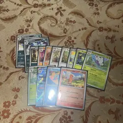 pokemon 151 card lot english 71 Nm+ Tcg Scarlet & Violet Booster Bundle 2023 - Image 2